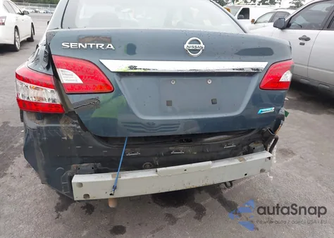 2014 Nissan Sentra S z USA, uszkodzony, nr VIN 3N1AB7AP2EL653414